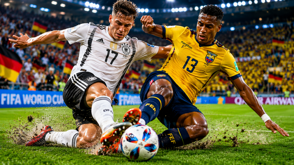Complete coverage, live scores, and tactical analysis of Germany vs Ecuador football match.