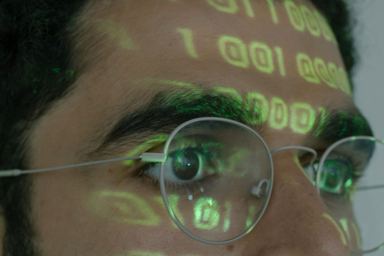A professional financial technology journalism photograph capturing encrypted network data telemetry modules representing how AI fraud losses fintech mitigation systems scale