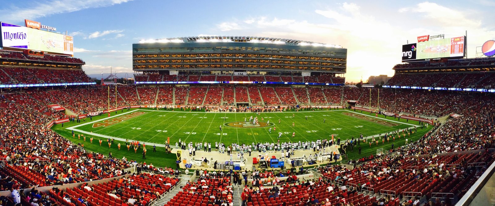 Architectural view of modern NFL stadium construction representing the new Buffalo Bills venue