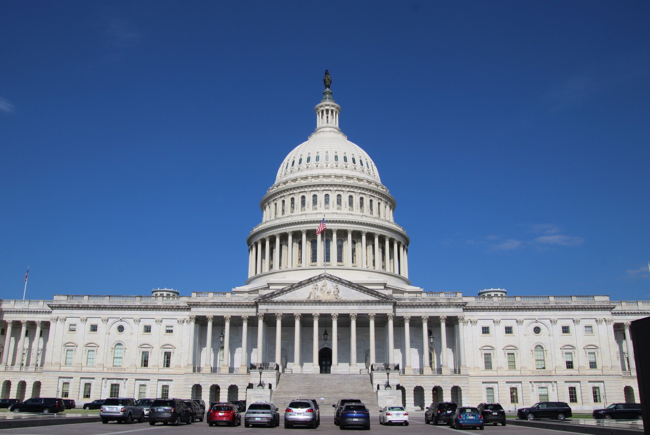 The iconic United States Capitol dome representing national legislative shifts