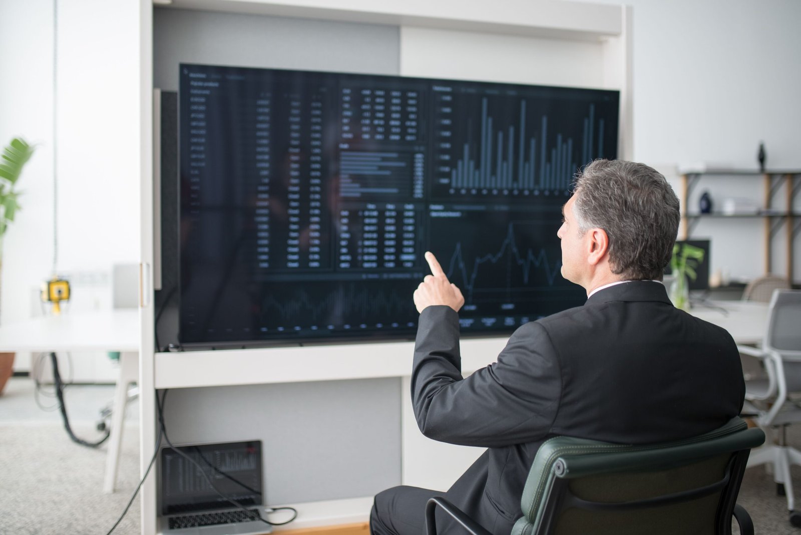 Digital dashboard showing automated AI ad campaign performance metrics, video rendering timelines, and global target market analytics